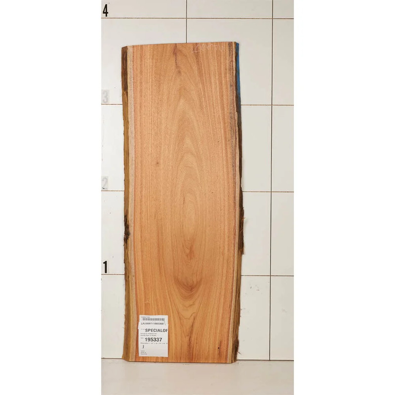 Macacauba Wood Slab - Thickness:1-1/4" - Width:16-1/2" - Length:44"